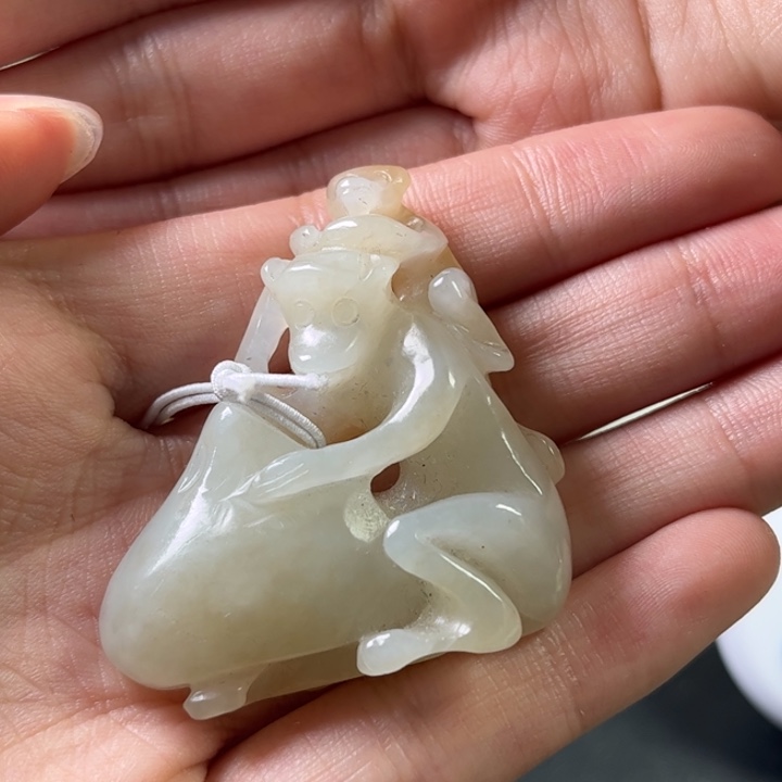 和田玉把件未镶嵌计****3