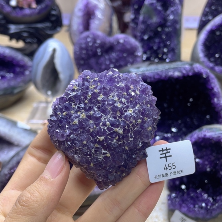 未镶嵌珠宝半成品紫晶