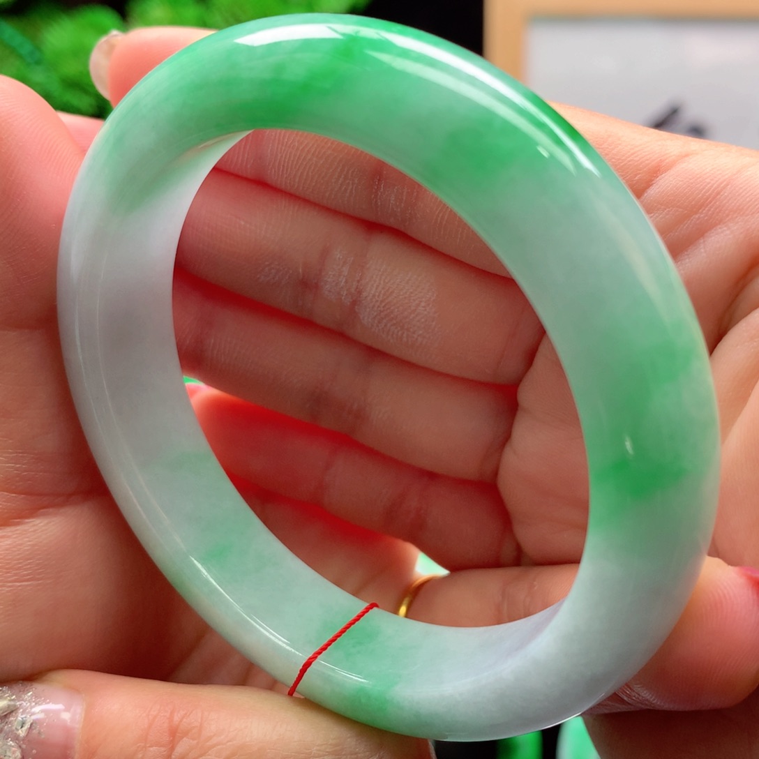 未镶嵌手镯翡翠缅甸59圈口