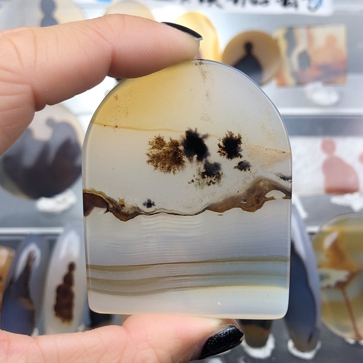 查罗石未镶嵌珠宝半成品191