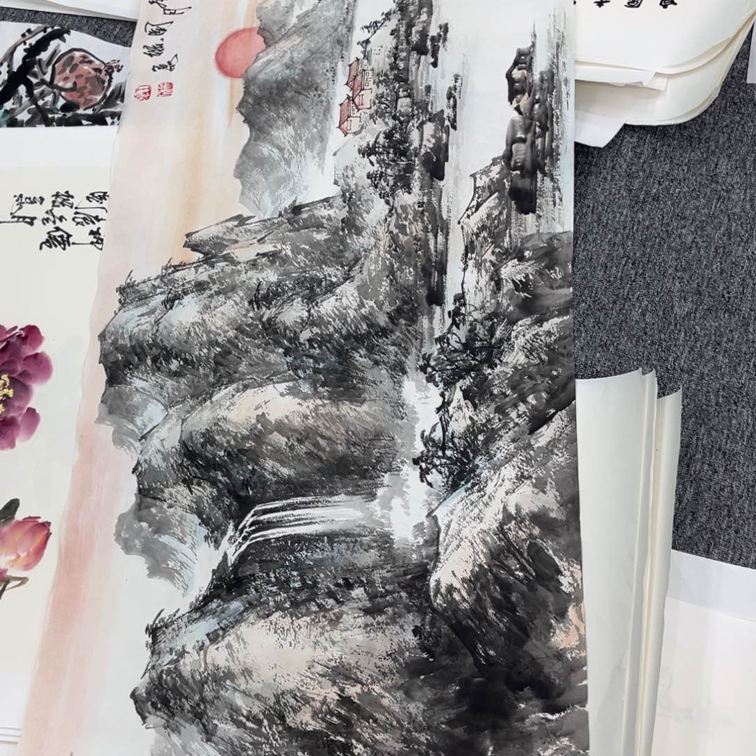 国画东****8绘画王老师作品180.70