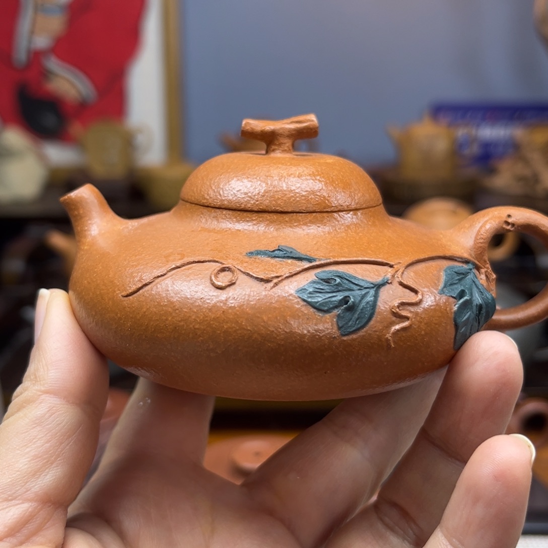 紫砂茶具半手工制作