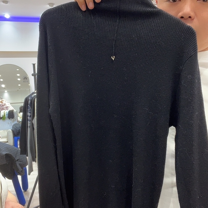 转角家的衣服90-130斤带扣黑色006