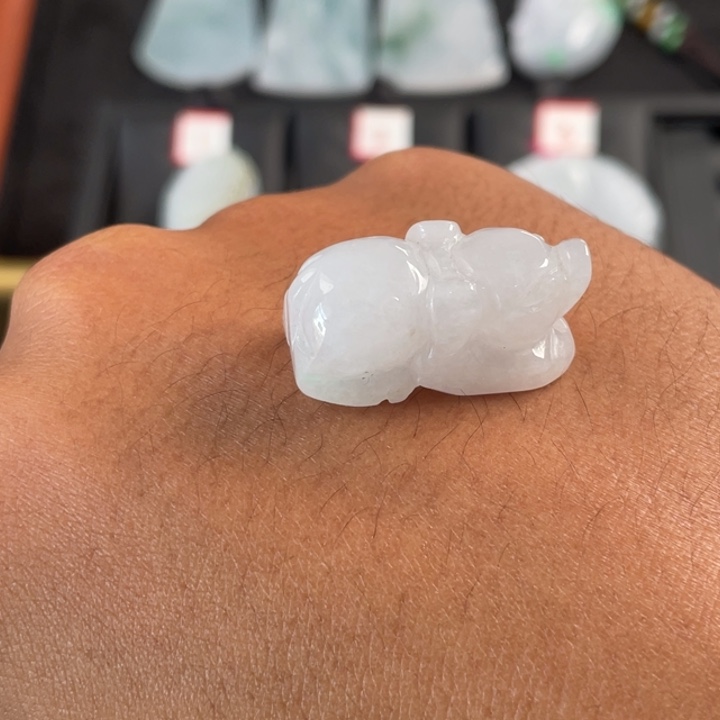 翡翠未镶嵌挂件翡翠首饰