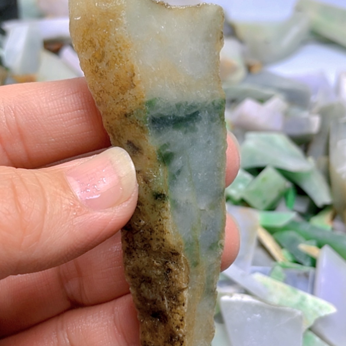 【闪购商品】翡翠颈饰未镶嵌A货