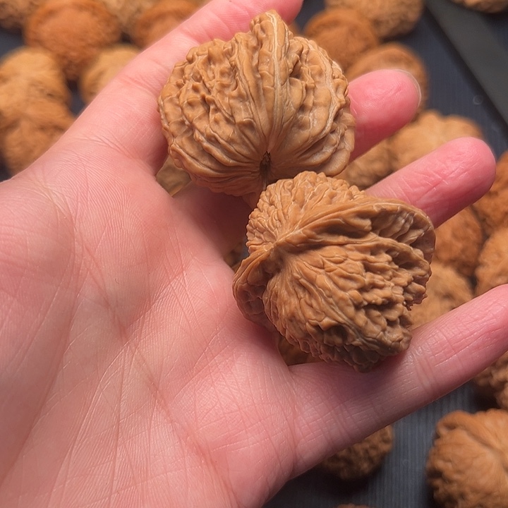 街***篮核桃楼子文玩把件