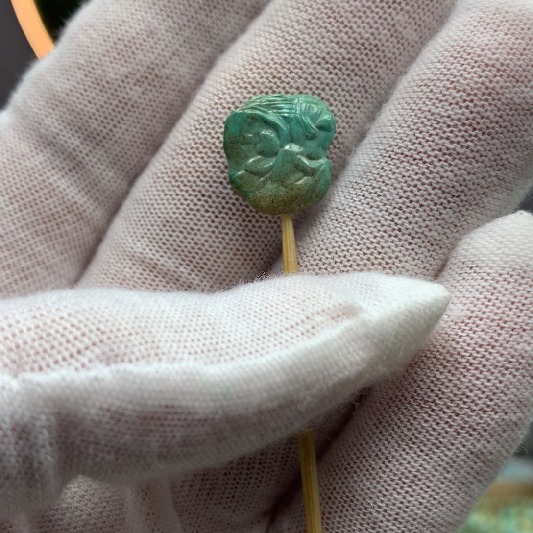 绿松石挂件未镶嵌