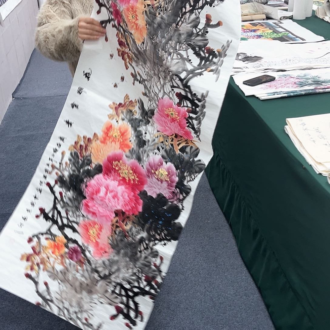 国画宣纸国画纯手绘作品