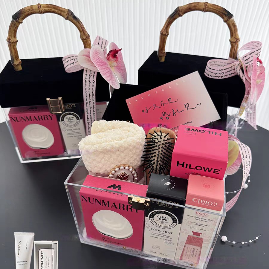 伴娘女伴手礼婚礼高档实用礼物结婚礼盒空盒子套装送新娘小众高级