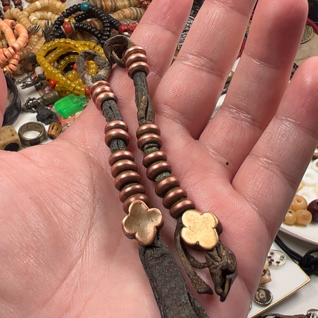 铜质紫铜计数器一对