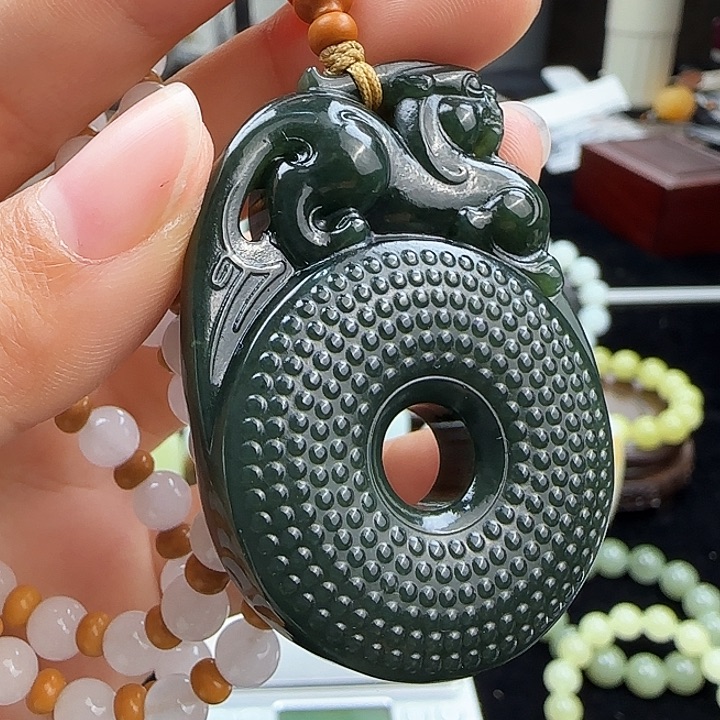 和田玉挂件未镶嵌定制发货