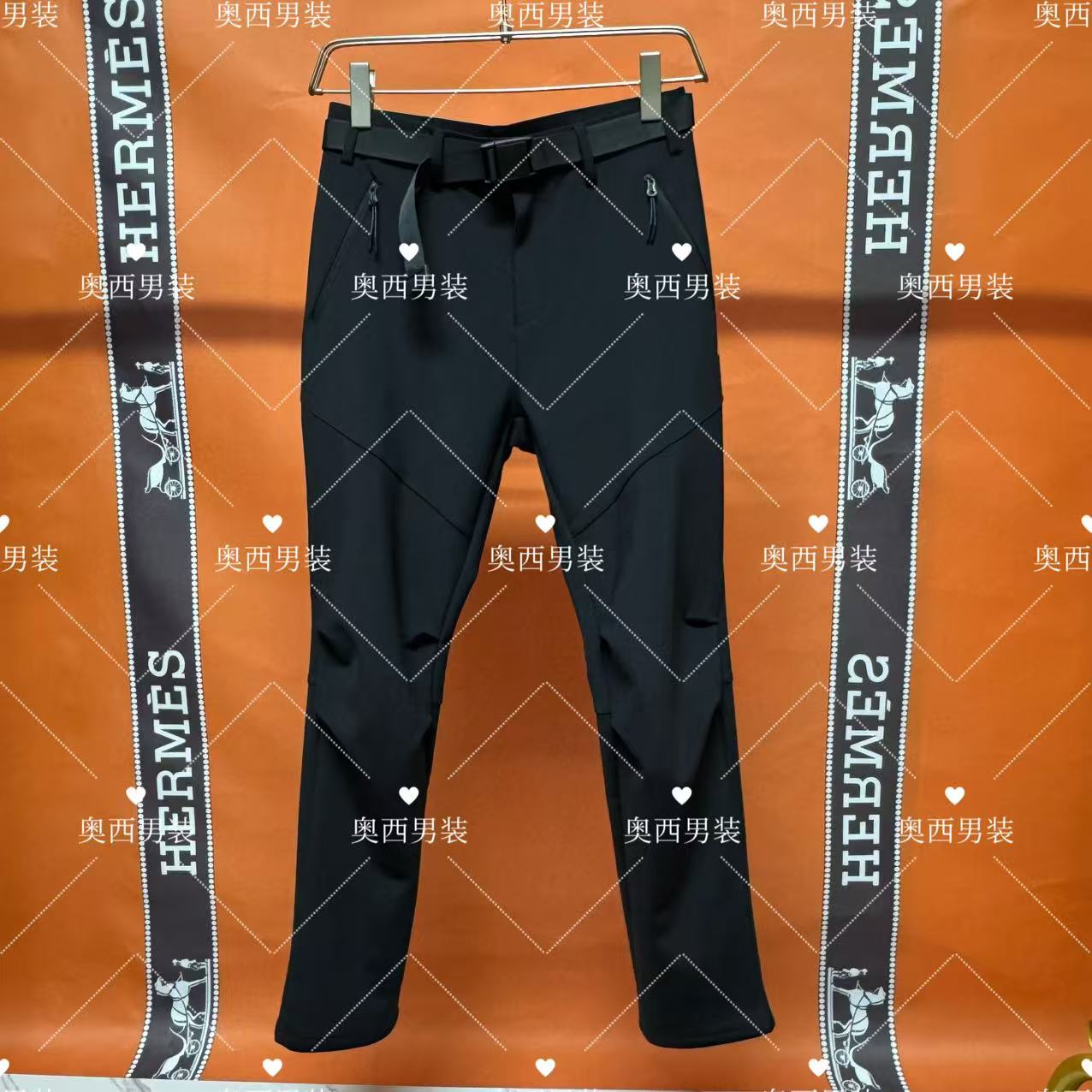 X男士户外休闲裤弹力透气修身直筒登山运动长裤