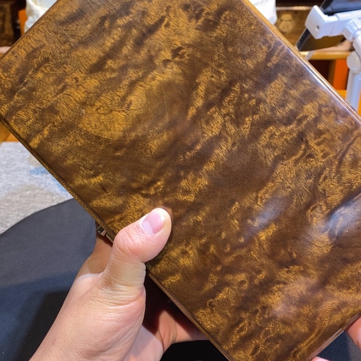 金丝楠阴沉木首饰盒Y4