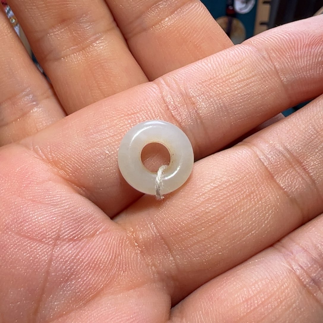 .***子和田玉未镶嵌项链