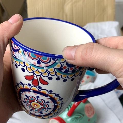 盘陶瓷制品满25拼单发货默认微瑕