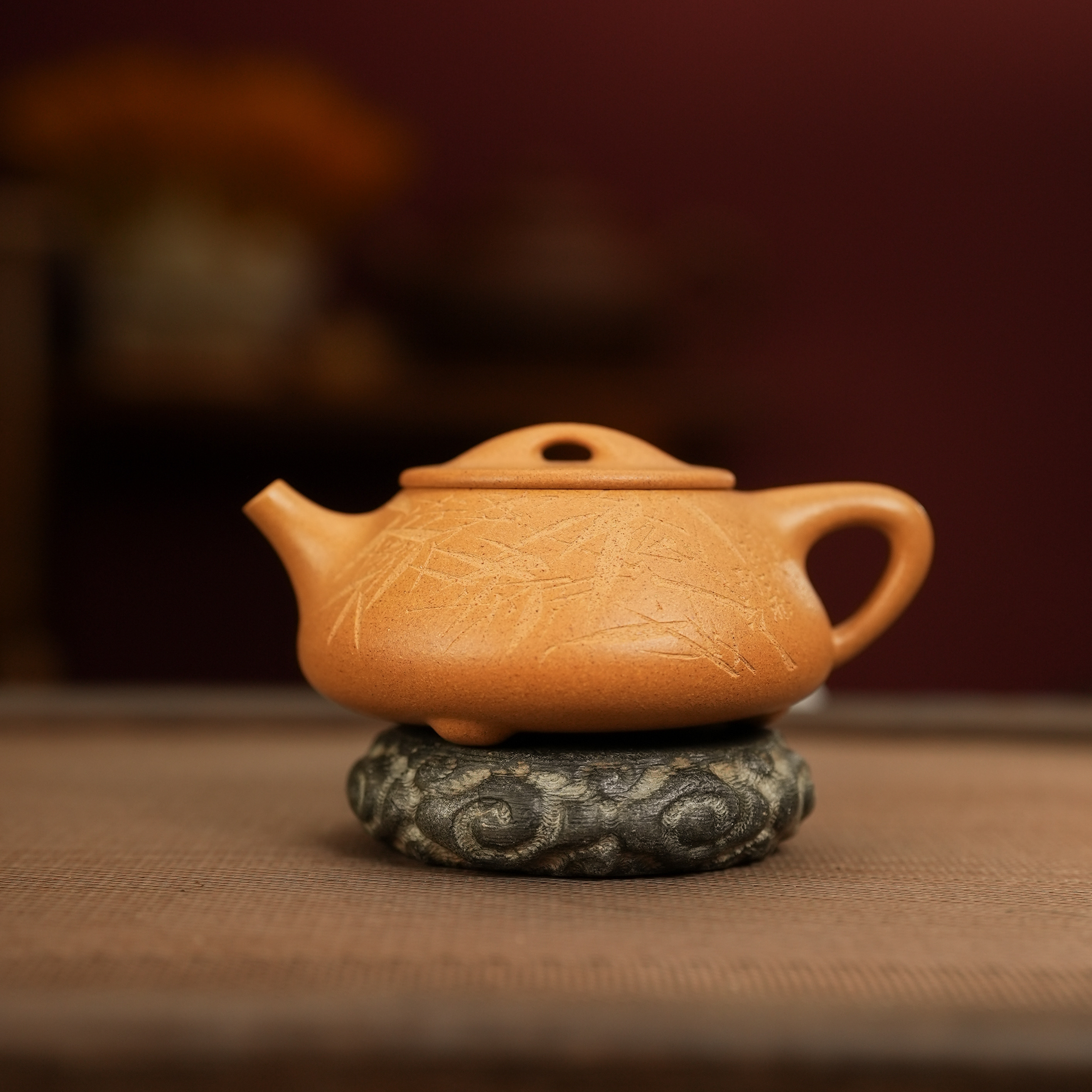 灼华 老宕口黄金段 满瓢 全手工 刘一飞（野风）刊