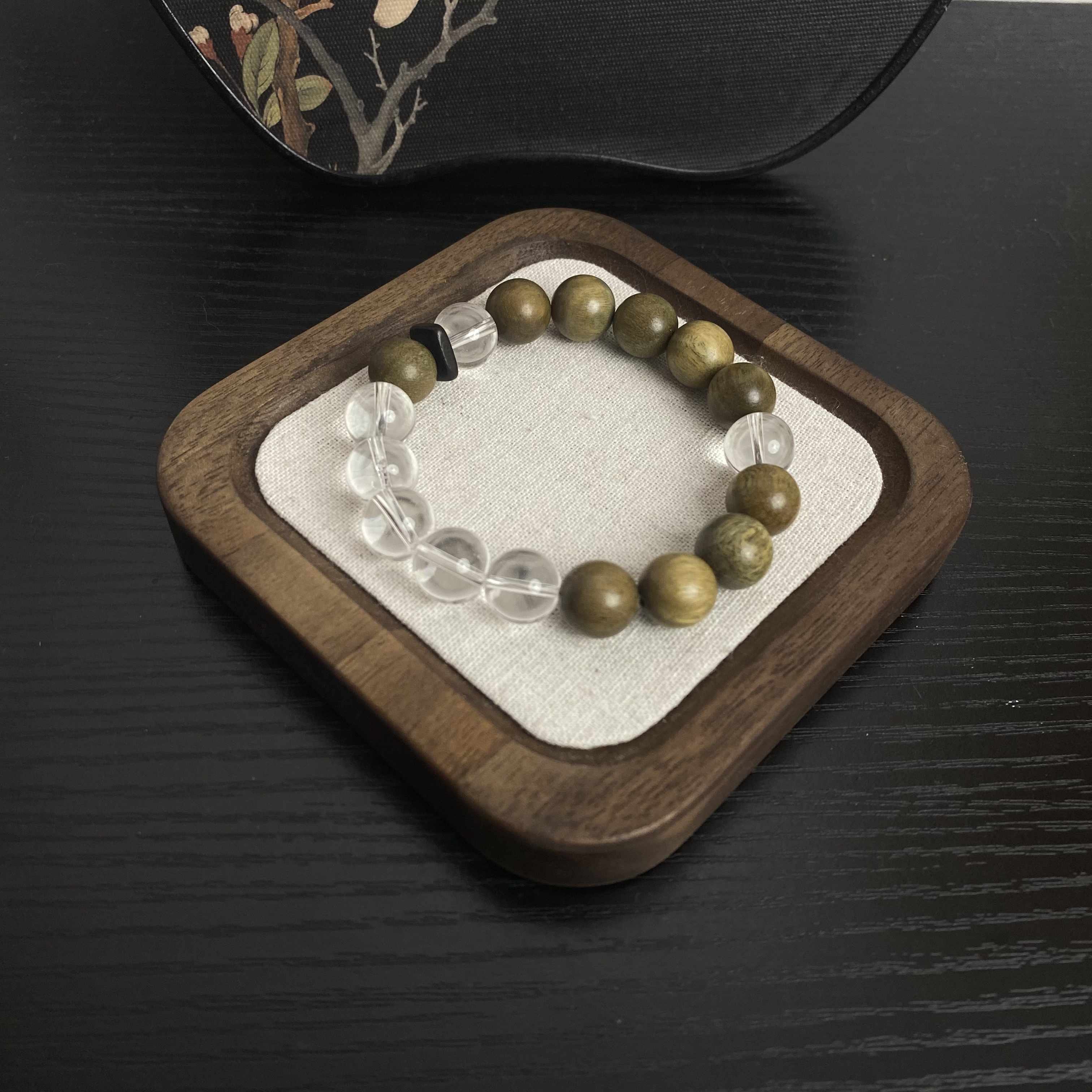 手链 【清透·檀】阿七工作室原创设计款手串