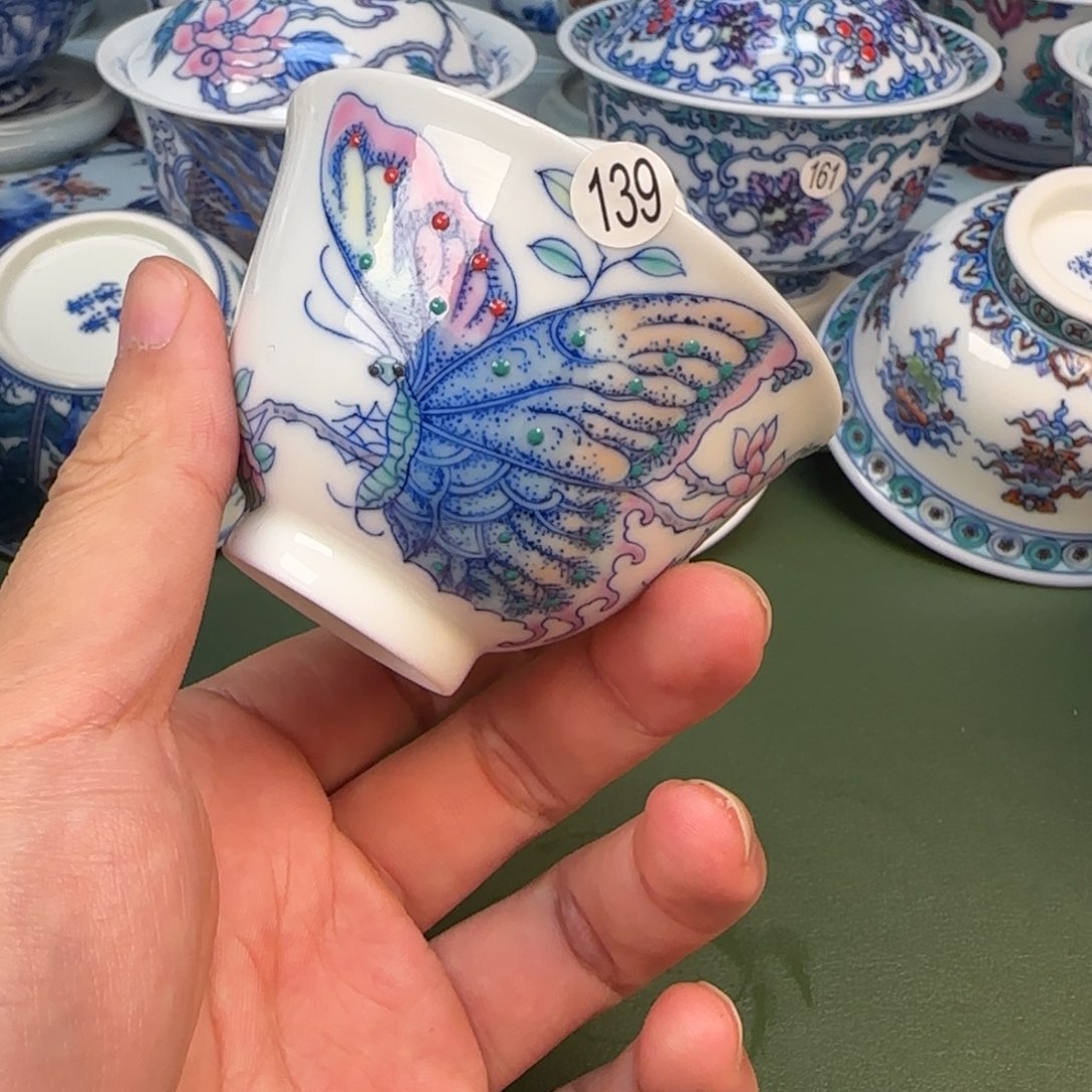 彦祖纯手工手绘茶具139