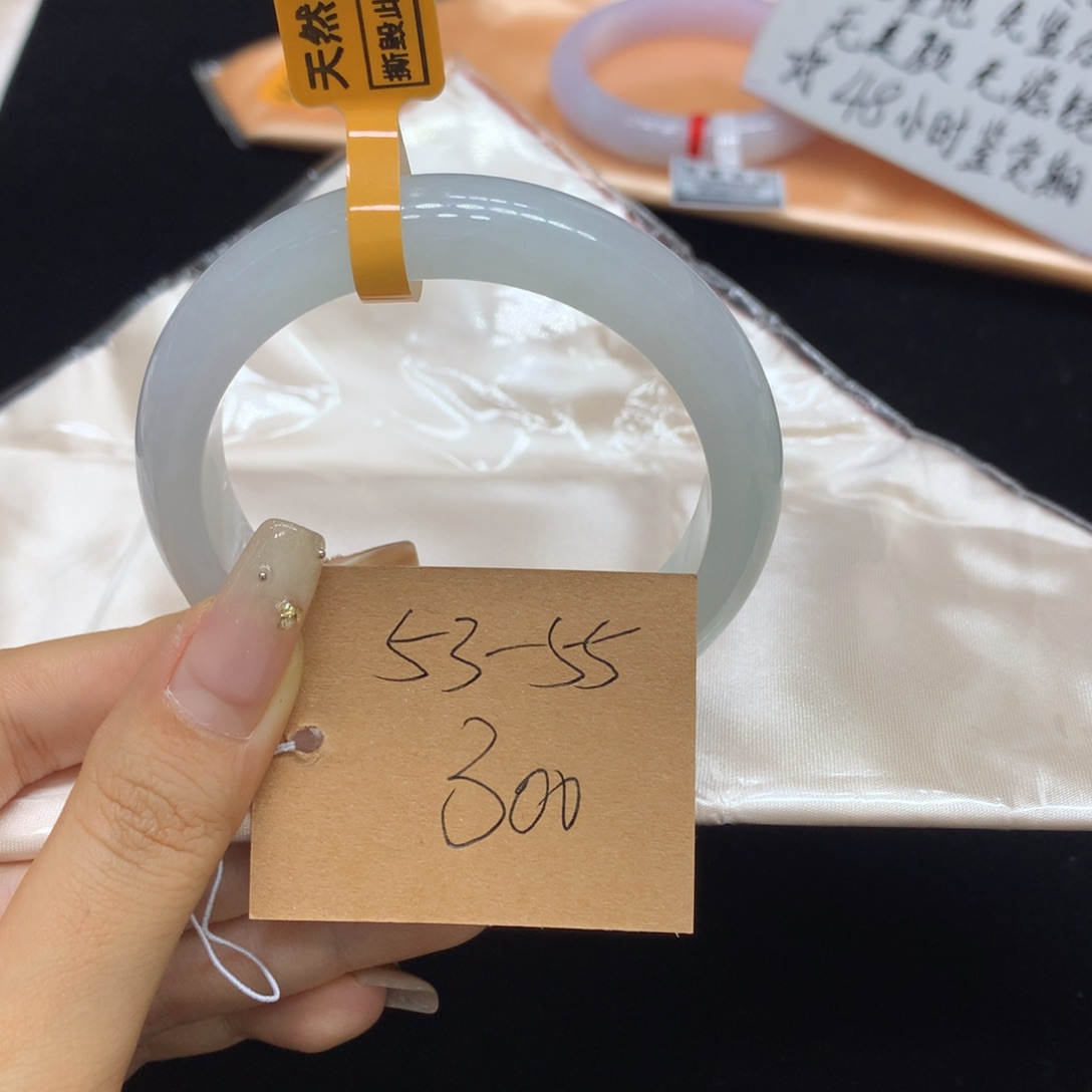 翡翠未镶嵌手镯天然翡翠