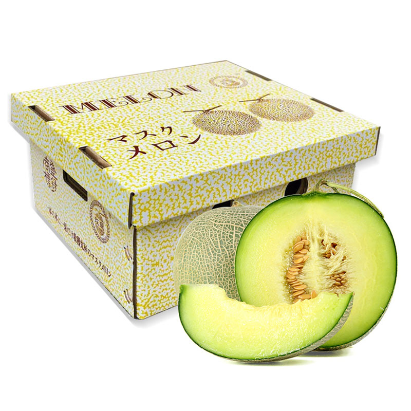  玫珑网纹瓜礼盒装2粒起 应季新鲜皮薄肉嫩顺丰京东包邮