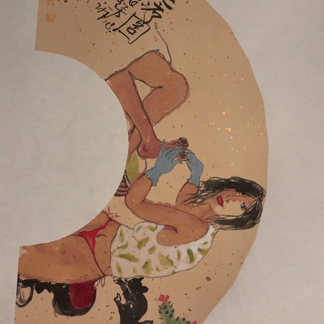 国画徐老师作品画作