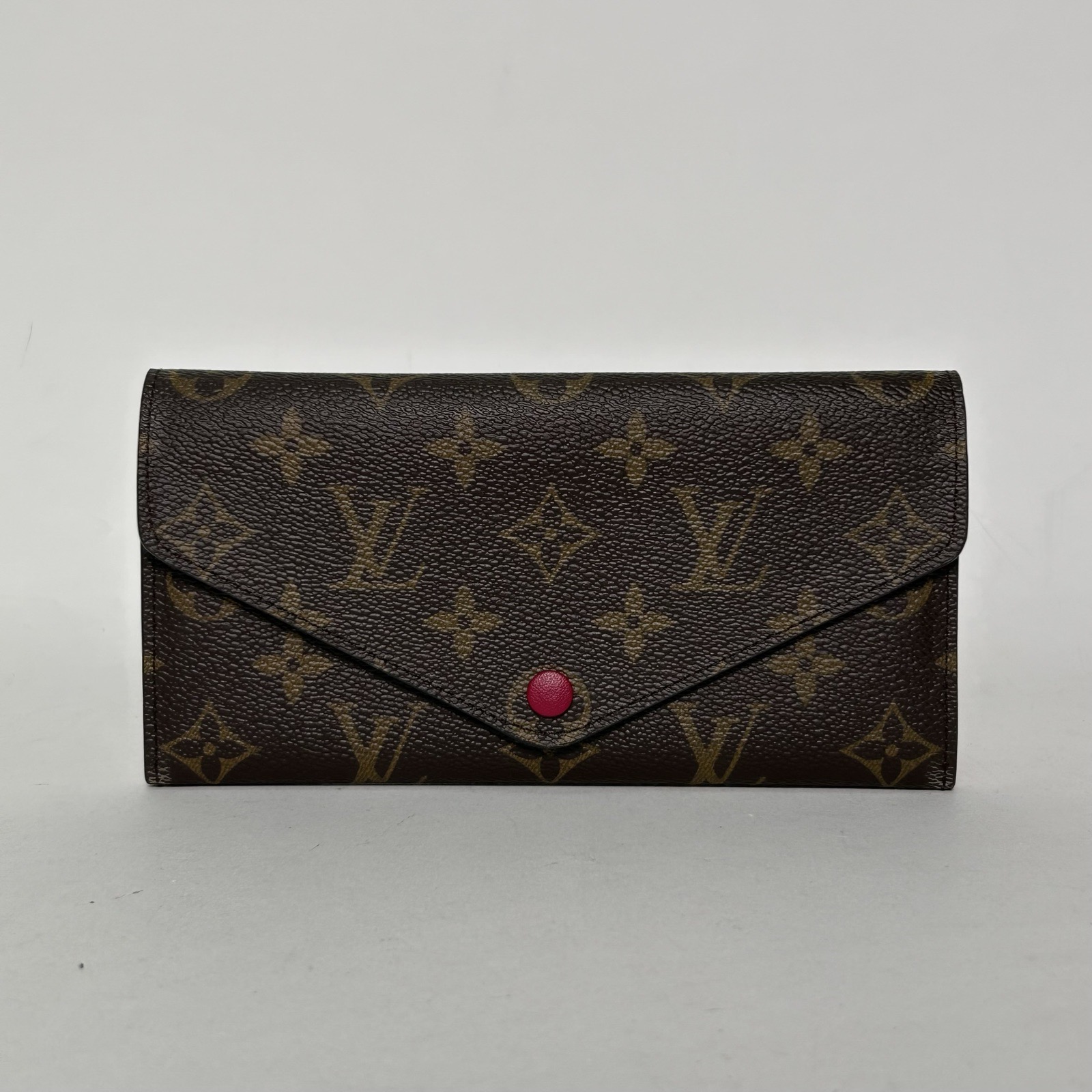 95新 LouisVuitton/路易威登 小花Jerry活动Sarah 豆子钱夹 老花