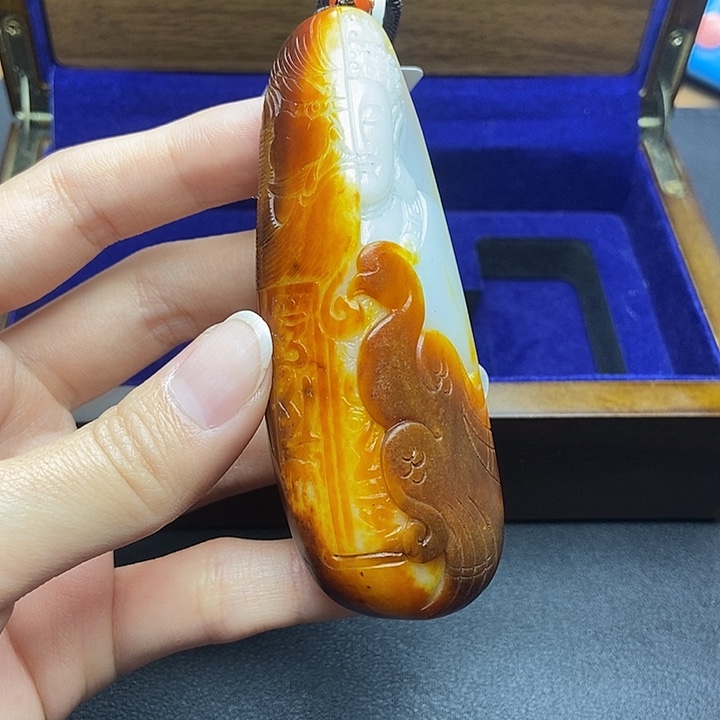 和田玉挂件未镶嵌N