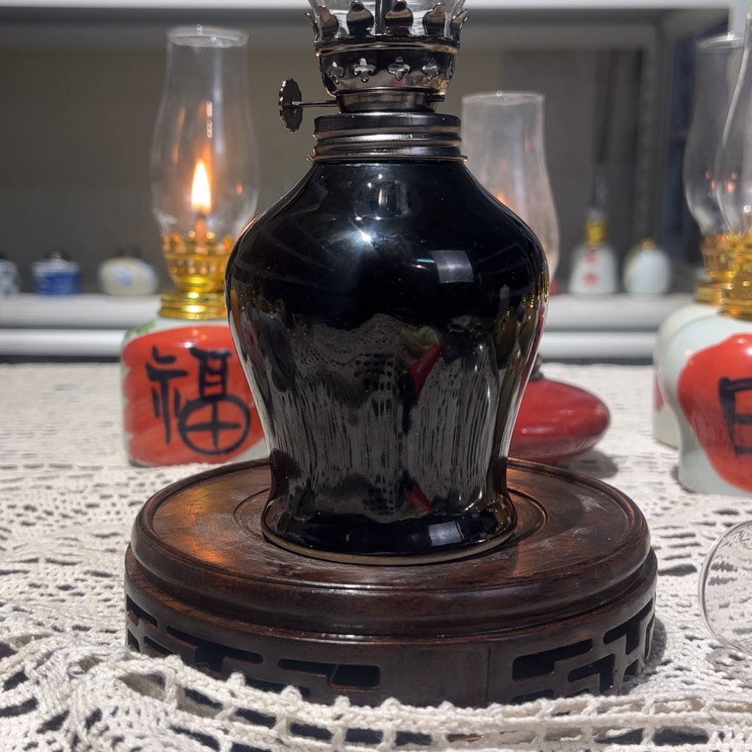 摆件景德镇陶瓷香薰灯