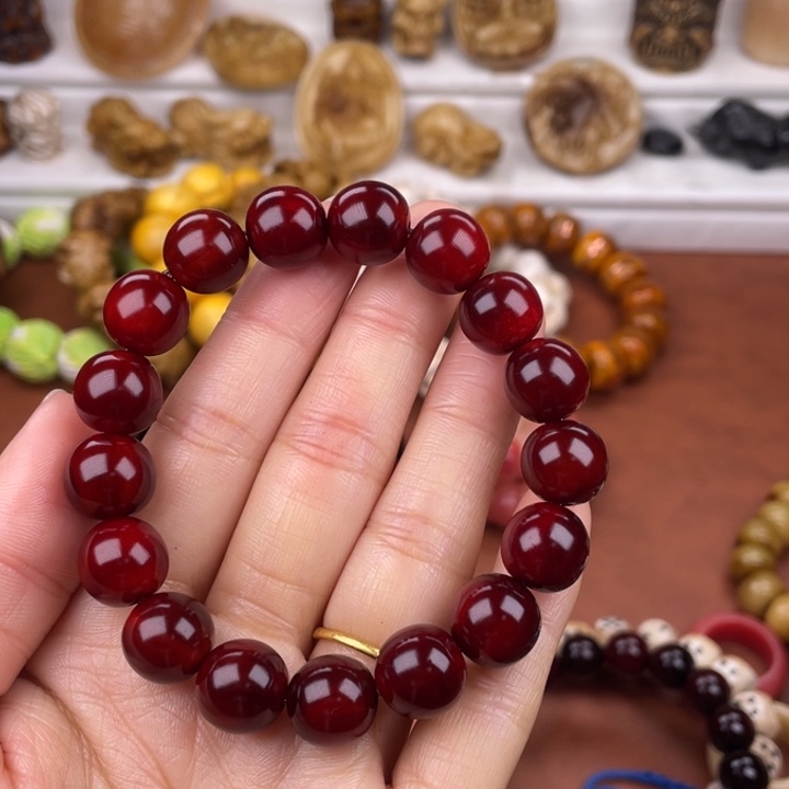 驼骨其他牦牛角圆珠12