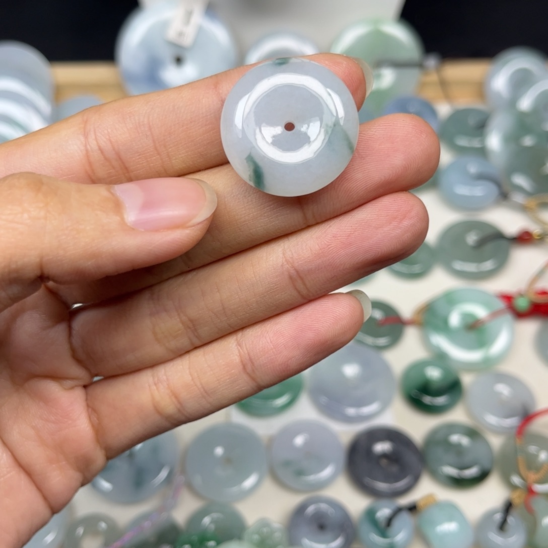 f***n翡翠未镶嵌颈饰天然翡翠Ａ货