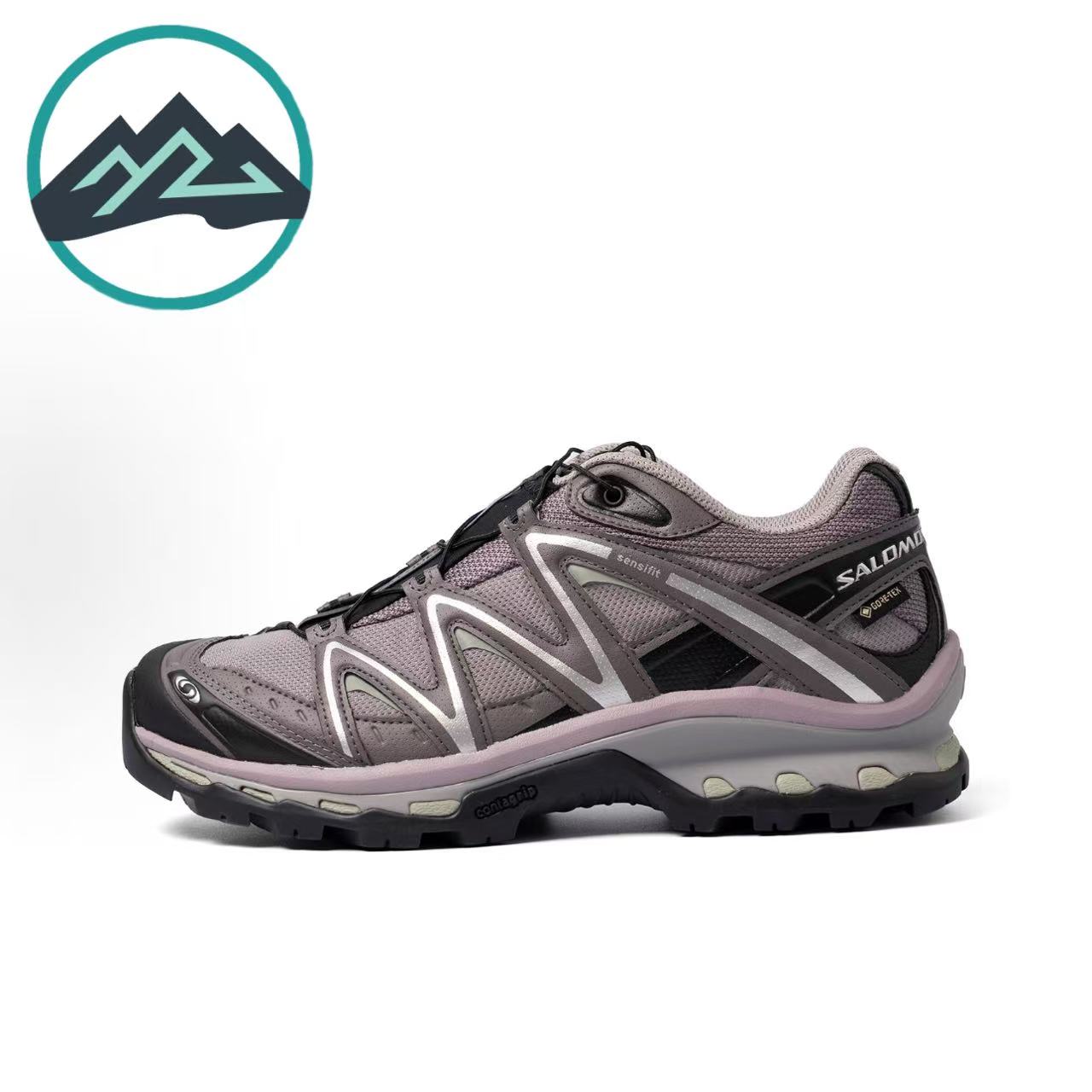 SALOMON萨洛蒙 XT-Quest GTX 休闲减震耐磨跑步鞋 女款灰紫491277