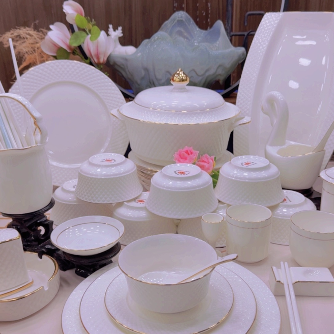 瓷景德镇碗碟单拍