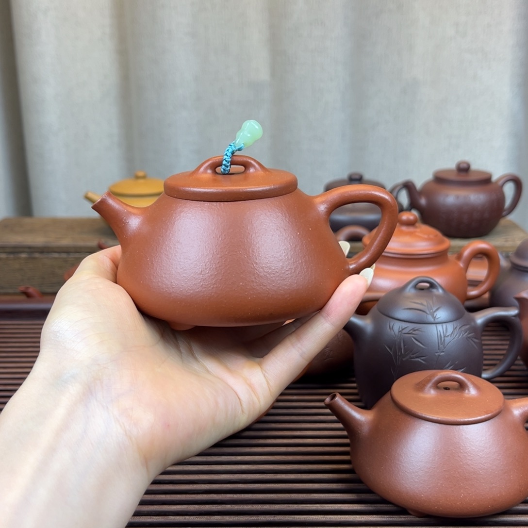 茶壶紫砂200cc心舟石瓢