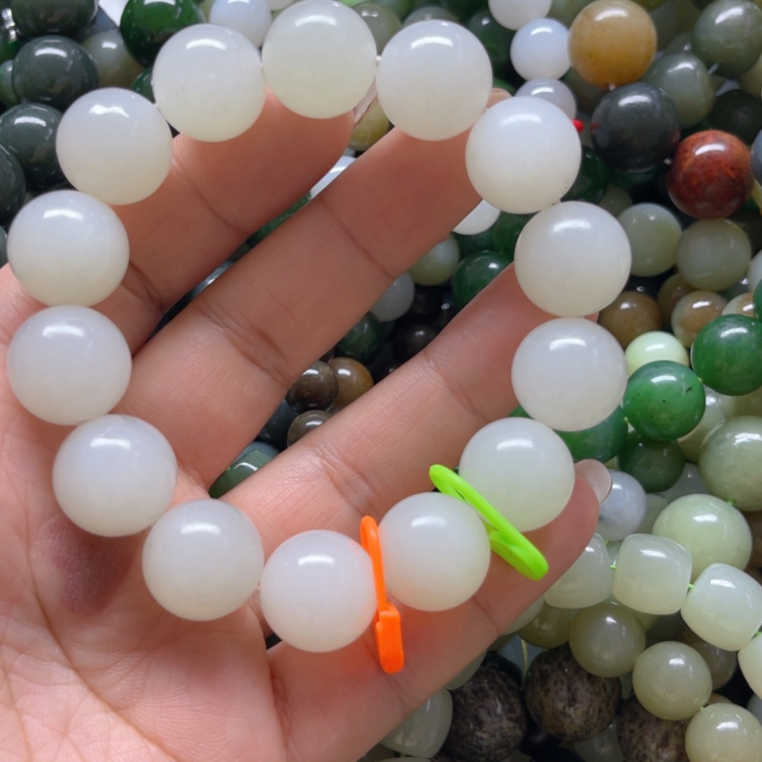 和田玉手链未镶嵌