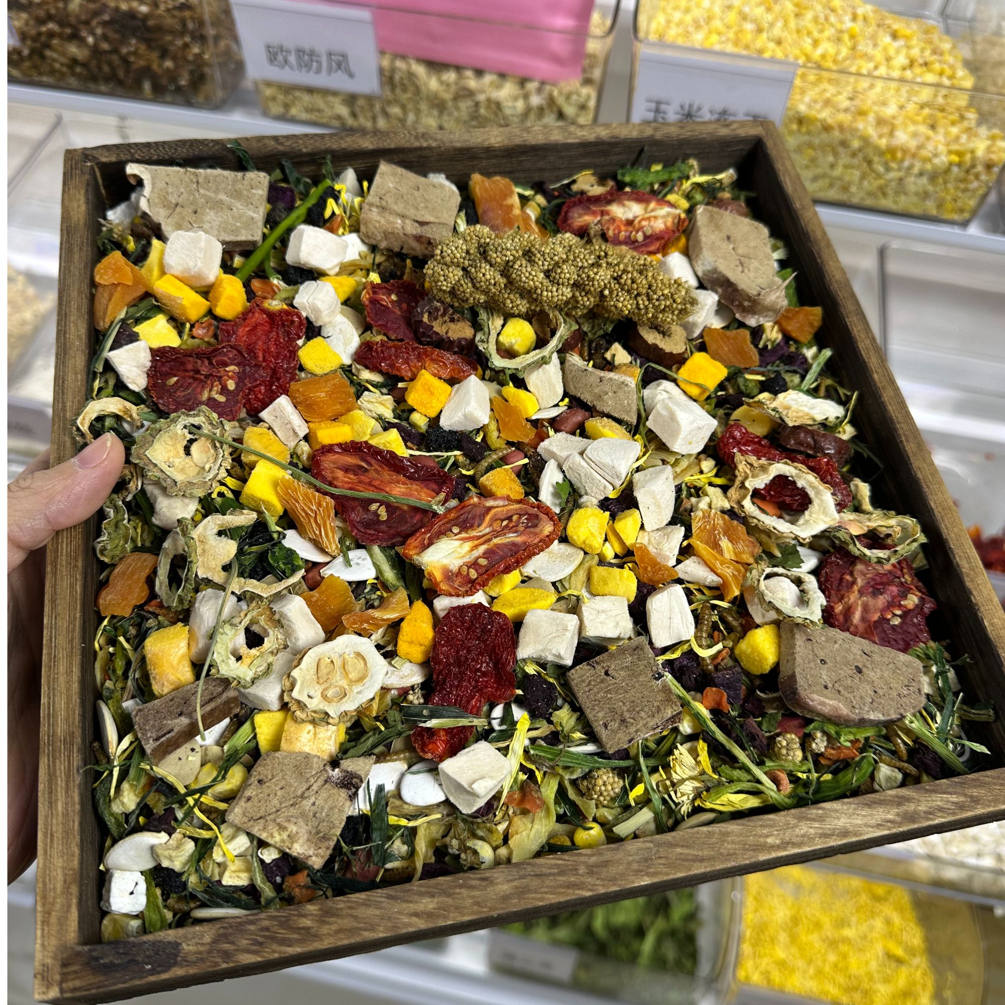 【初冬普通款】仓鼠金丝熊粮食自配粮营养粮面包虫优质长肉不上火