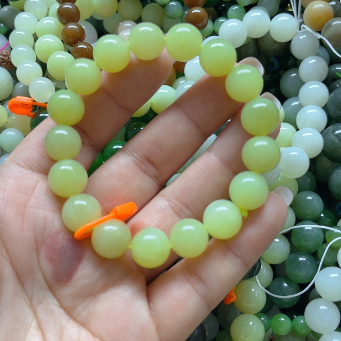 和田玉手链未镶嵌