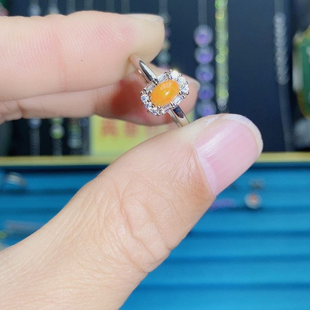 紫晶珠宝半成品银S925镶嵌