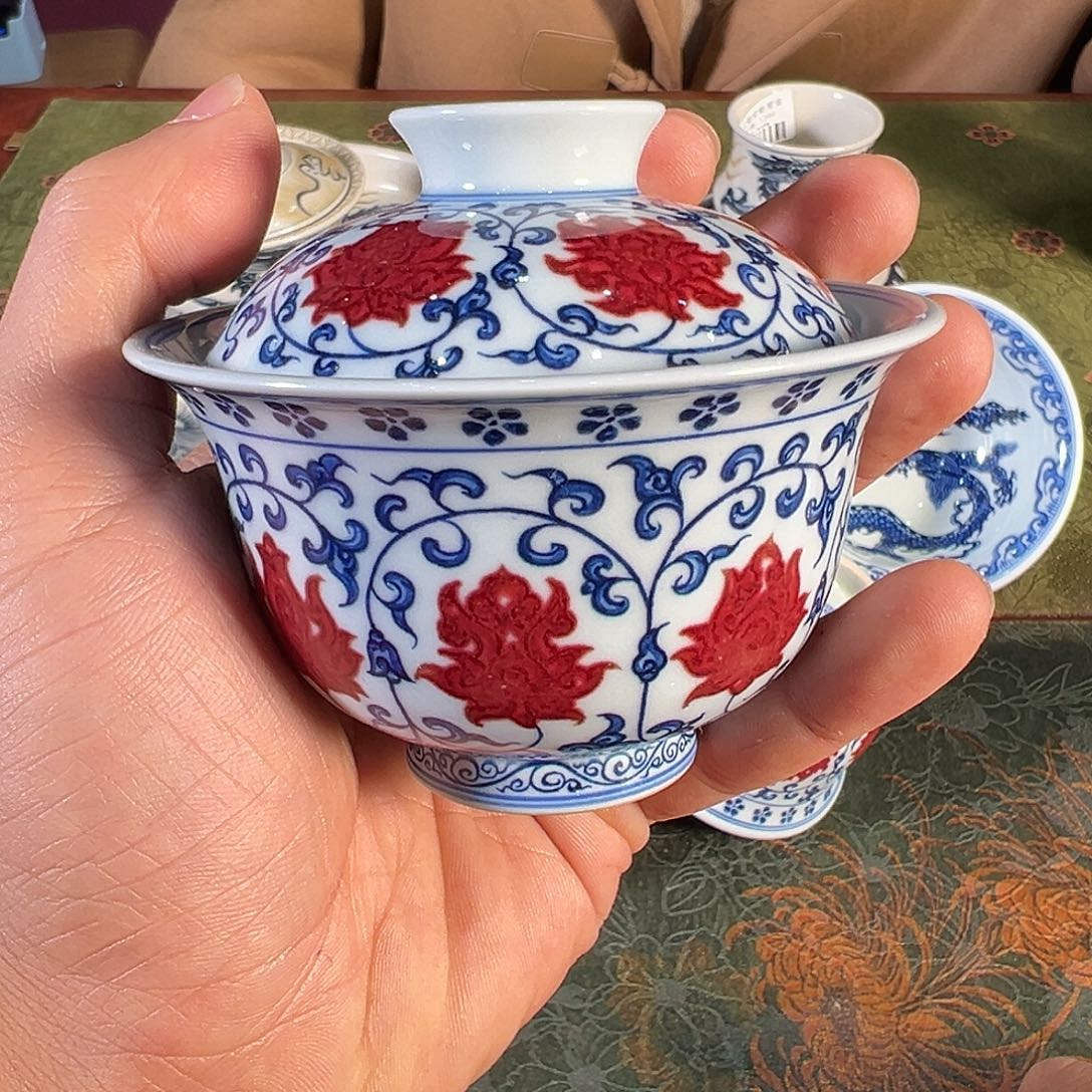 杯景德镇手工手绘杯子