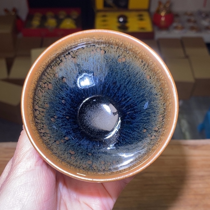 茶盏不带礼盒，建盏主人杯