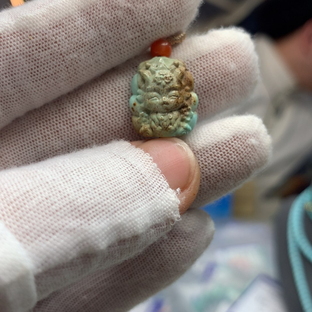 绿松石挂件未镶嵌