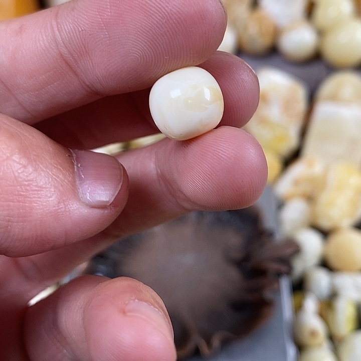 琥珀裸石未镶嵌我