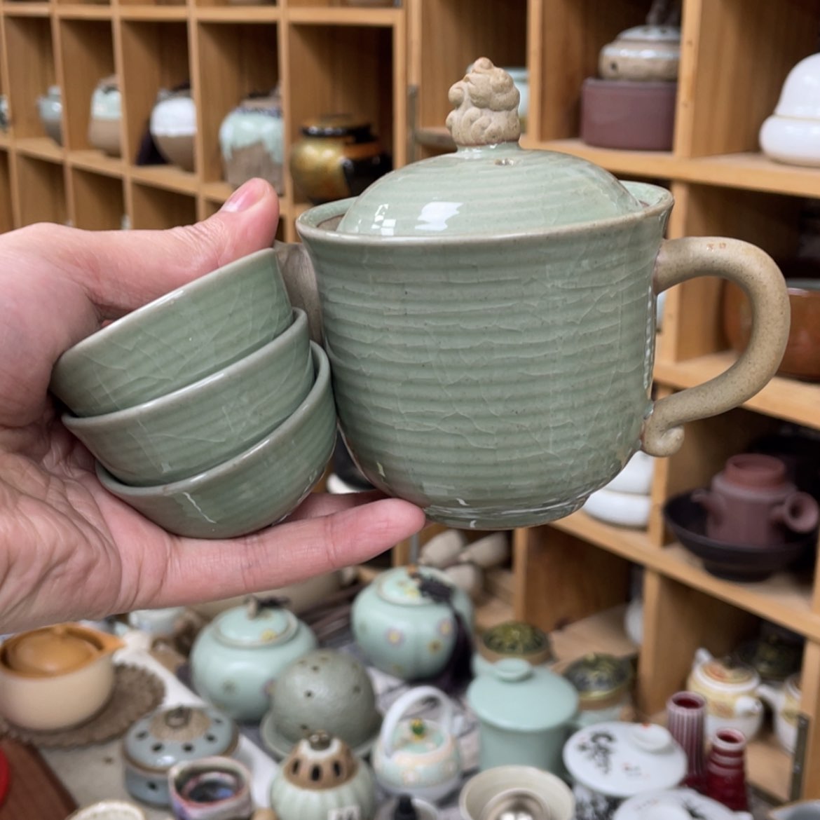 【闪购商品】壶老段烧陶瓷茶器！