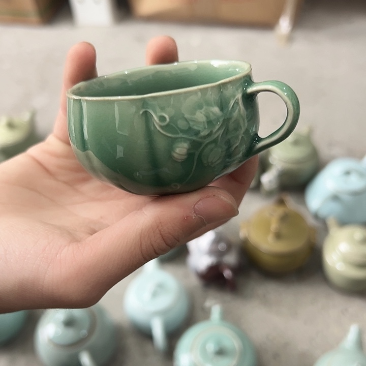 小米茶器龙泉青瓷