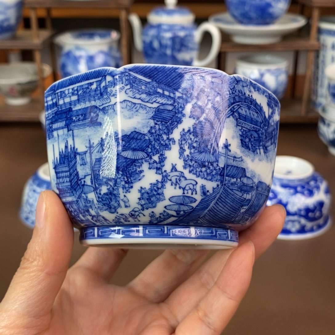 景德镇陶瓷手工手绘