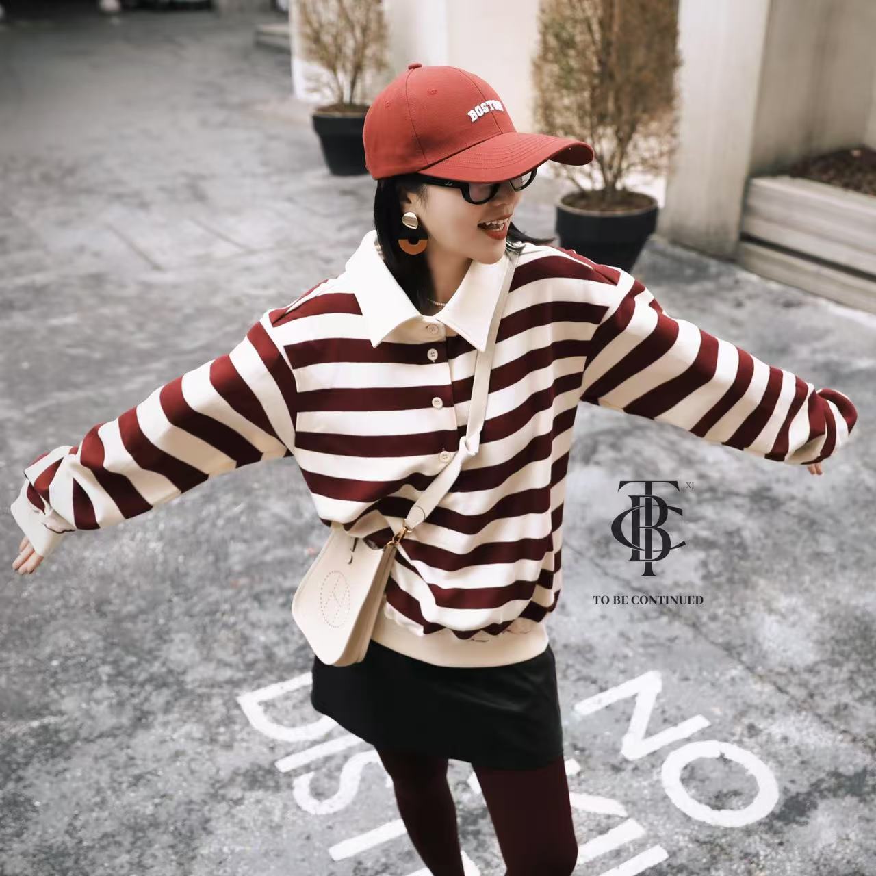 ANNAMOOER  polo长袖T恤