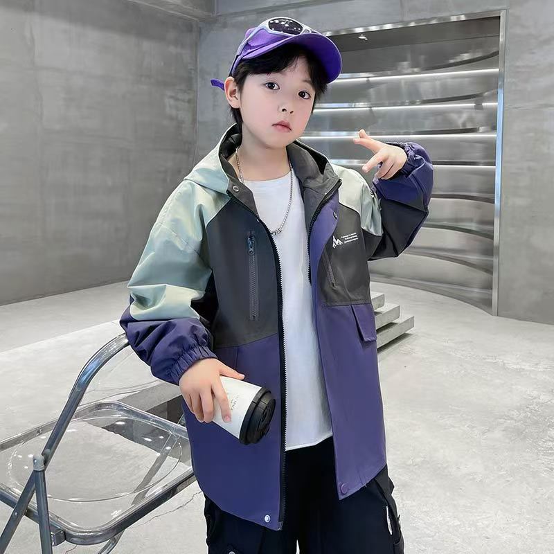 【秋款上新】儿童童装秋装外套春秋儿童2025新款帅气洋气中大童男孩