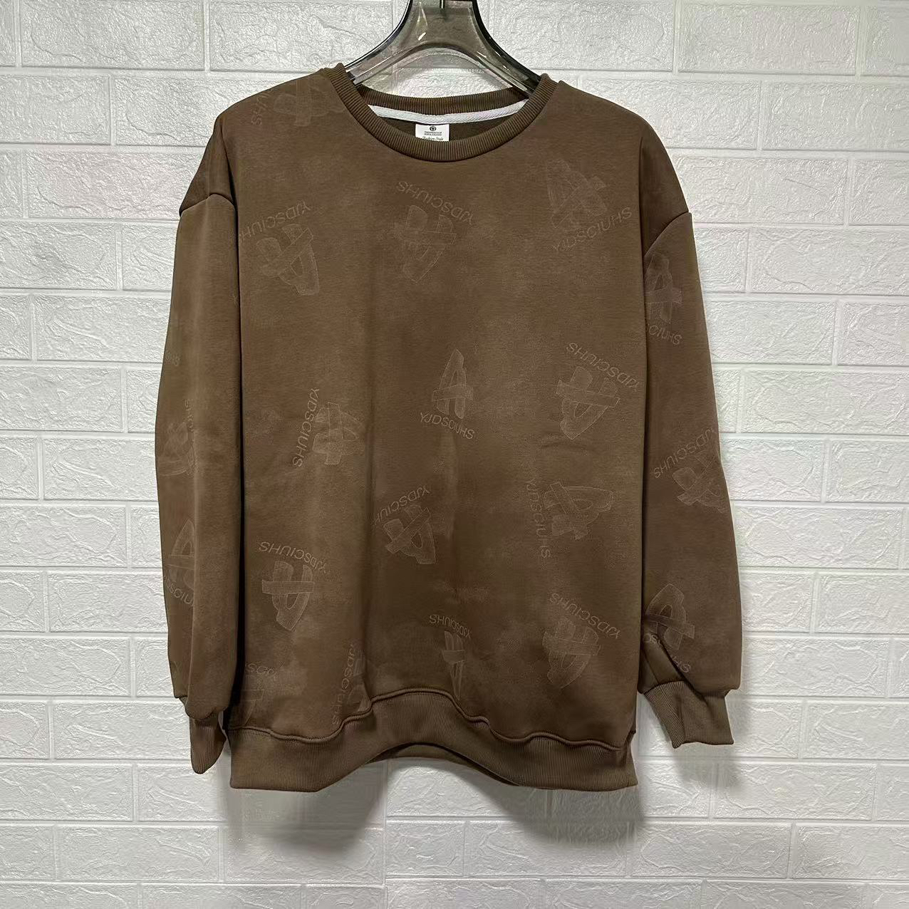 老朴大码加绒卫衣1838