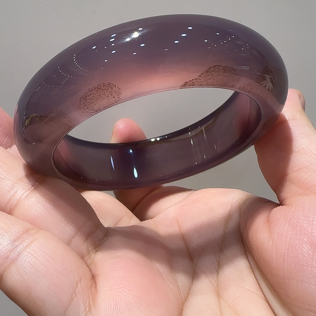 指***沙玛瑙/玉髓手镯未镶嵌