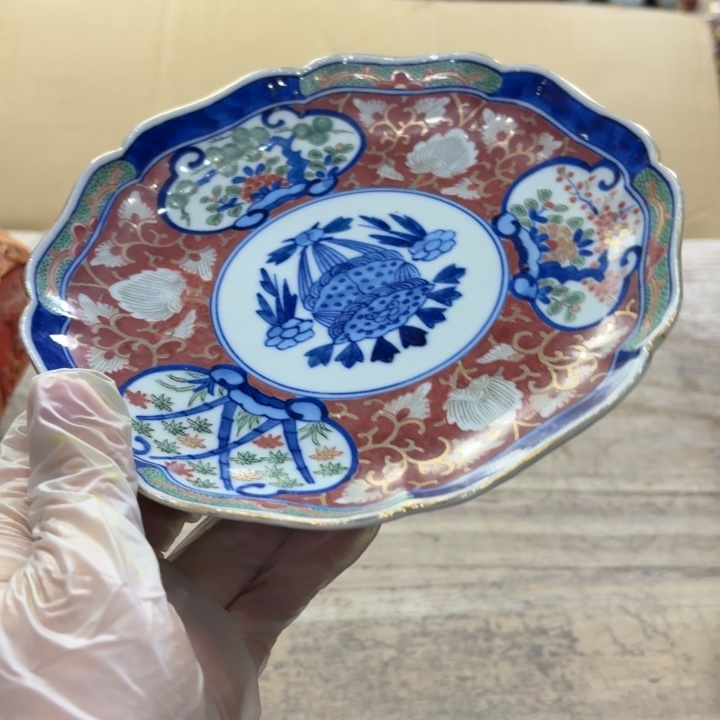 陶瓷古美术置物摆件