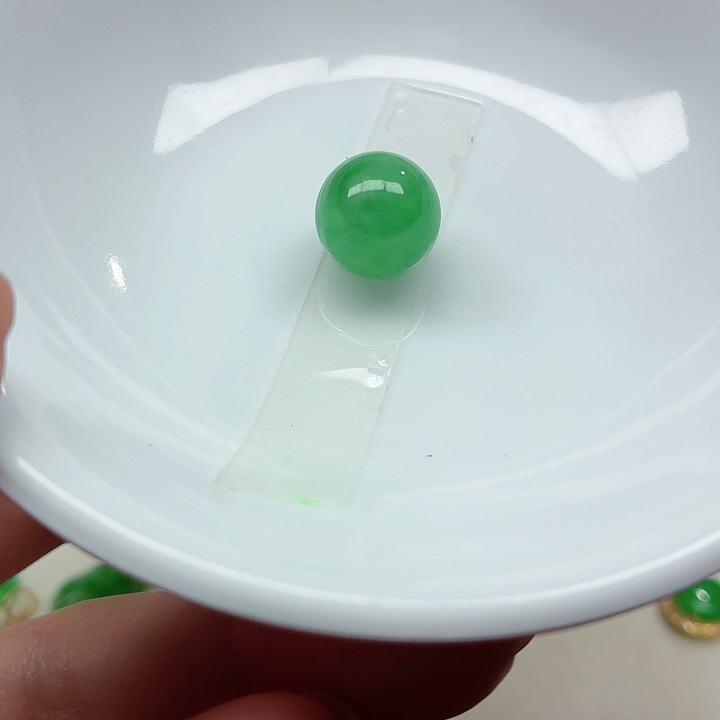 翡翠未镶嵌手链天然缅甸翡翠A货卡11.3